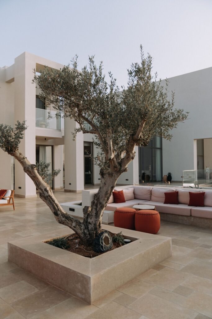 Travertin extérieure terrasse – carreleur Poitiers
